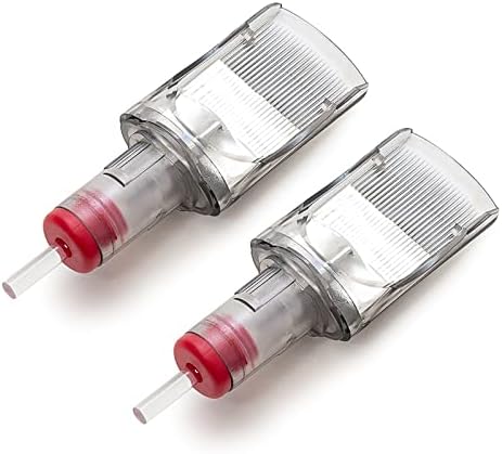 EZTAT2 EPIC Tattoo Cartridge Needles Large Curved Magnum 45RM #12 Standard Round Magnum Disposable Tattoo Needles 8Pcs for Professional Tattoo Pen Machine