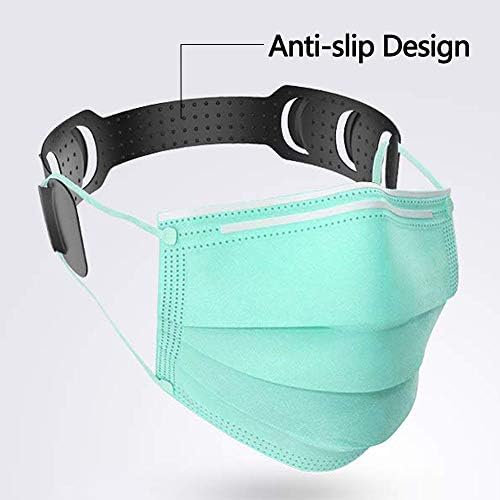 FCXJTU Mask Ear Hook Strap Extender Mask Holder 3Gears Adjustable For Kids Anti-Slip Ear Savers Protector For Face Masks Mask Hook Clip For Adults Teens (6Pcs)