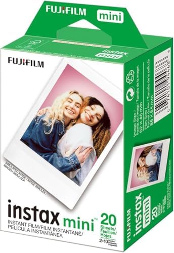 Fujifilm-INSTAX-Mini-Instant-Film-2-Pack-=-20-Sheets-(White)-for-Fujifilm-Mini-8-&-Mini-9-Cameras -Model:4332059078