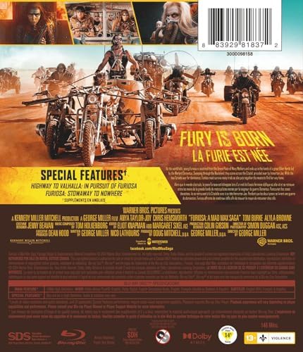 Furiosa: A Mad Max Saga (BIL/Blu-ray)