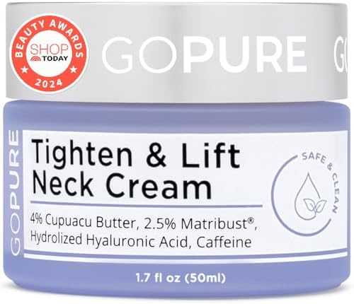 goPure Tighten and Lift Neck Cream- Clinically Tested