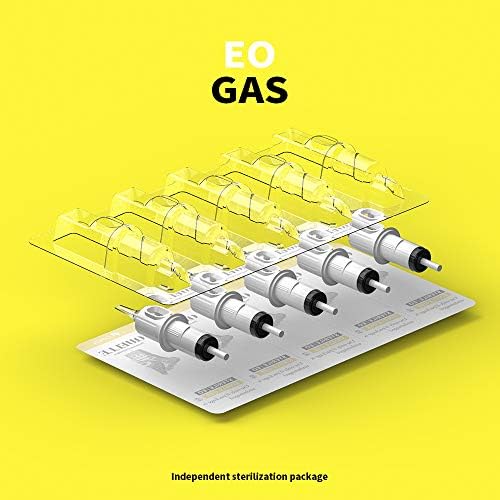 Hawink Tattoo Cartridge Needles 50Pcs Mixed #12 Standard Disposable Sterilized Safe Cartridges With Membrane Assorted Size 03RL 05RL 07RL 09RL 03RS 05RS 07RS 09RS 07M1 11M1 EN05C-50KIT-B