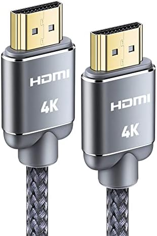 HDMI Cable 6.6feet(2meter) 4K HDMI Lead-Snowkids HDMI Cable 4K 60Hz 3D Support Ethernet Function Video 4K UHD 2160p HD 1080p 3D - (for Fire TV for PS-3/4 for Netfilx)