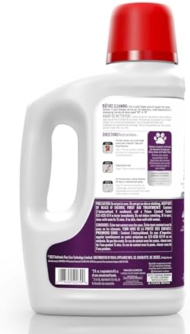 Hoover AH31925CA Paws & Claws Carpet Cleaning Formula With Stainguard 64 Oz