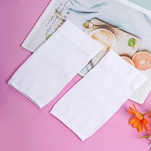 HOVEOX 1 Pair Forearm Sleeve Tattoo Cover Up Sleeve Forearm Tattoo Sleeves Forearm Tattoo Cover Tattoo Sleeves For Men Women (white Medium)