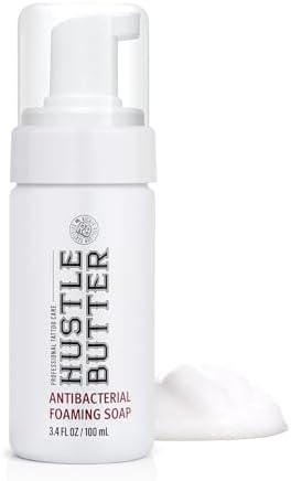 Hustle Bubbles Tattoo Aftercare - Foaming Tattoo Soap for New Tattoos and Piercings - TSA Approved - Cruelty Free - 100ml