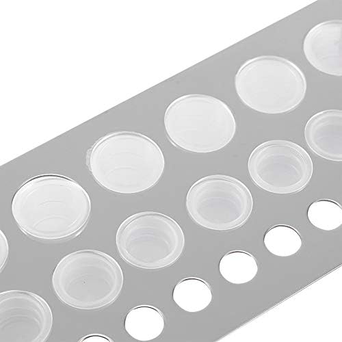 Ink Cup Holder With 23 Troughs Stainless Steel Shelf Stand For Pigment Inks Cup Supplies