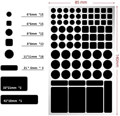 JIEHENG Light Dimming Stickers LED Light Dimming Stickers LED Dimming Sheets For Routers 2 Sheets Cover White And Black LED Covers Dimming 50% ~ 80% Of LED Lights(Cut-50-80% Shading White And Black)