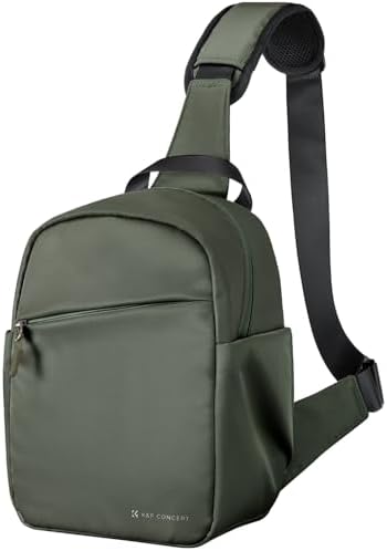 K&F Concept Camera Sling Bag Small Crossbody Camera Case DSLR/SLR Cute Compact Shoulder Photography Bags for Photographers