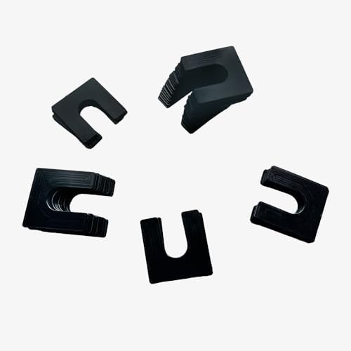 KATOOL 36Pcs 2 Post Lift Shim Surface Mount Auto Lift Installation Leveling Auto Shim Kit for Two/Four Post Lift