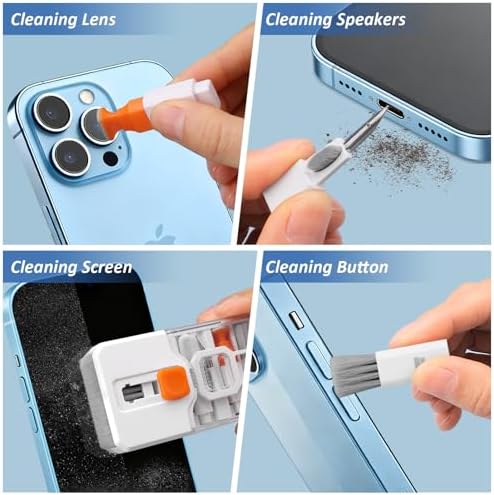 Keyboard Cleaning Kit Laptop Cleaner 10-in-1 Computer Screen Cleaning Brush Tool Multi-Function PC Electronic Cleaner Kit Spray For IPad IPhone Pro Earbuds Camera Monitor All-in-one With Patent