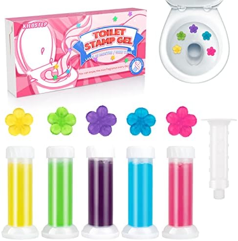 KILOSTEP Toilet Gel 60 Count Toilet Bowl Gel Stamp