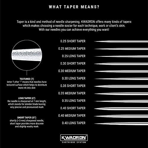 Kwadron Cartridge - Super Tight Liners Long Taper - 3 Super Tight Liner Long Taper - 25/3RLLT