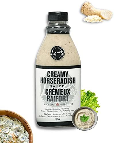Lynch Foods Limited Lynch Creamy Horseradish Sauce - 375 ML