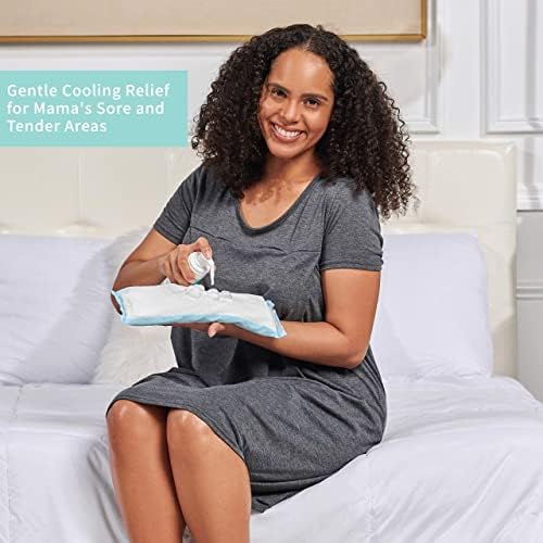 Mama & Wish Postpartum Essentials Kit – Labor And Delivery Essentials For Moms After Birth – Postpartum Recovery Kit Includes Peri Bottle Witch Hazel Comfy Garments & More