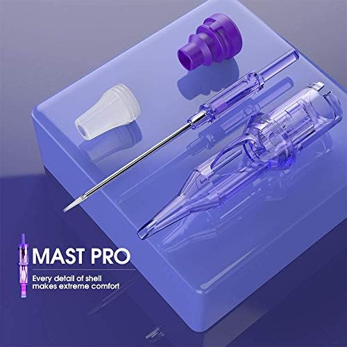 Mast Pro Tattoo Needles 1001RL 20Pcs Of One Box Standard Round Liner Size Disposable Tattoo Cartridge