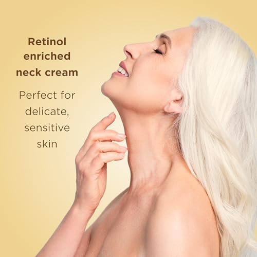 MATKAS Korean Retinol Neck Firming Cream 100mL - Neck Creams For Tightening And Firming - Tightening Cream For Face With 5 Ceramides Shea Butter And Vitamin E Korean Skin Care Lift Neck Cream