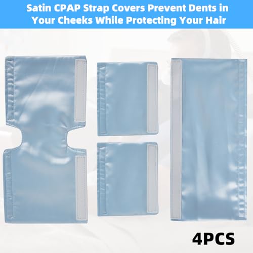 Mebiosi Satin Mask Strap Covers Silk Mask Frame Covers Set To Protect Hair And Face Fit For F30i/N30i