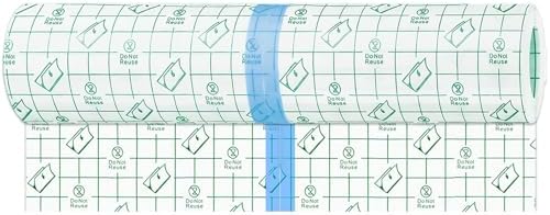 MIUXIA Tattoo Aftercare Bandage 9.8“ X 2.2 Yards Second Skin Tattoo Cover Up Patch Latex-Free Waterproof Wraps for Healing Protection Film