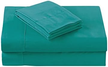 Mk Collection 7pc King/California King Size Bedspread Quilt Over Size 118" X 95" Aqua Turquoise Coastal Plain Grey Green White Elegant Design And Sheet Set # Oslo Aqua