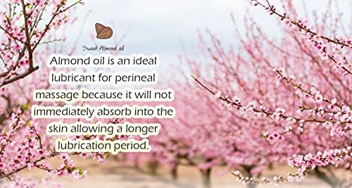 Mommy Care Perineal Massage Oil Labor Preparation Flexible Perineal Massage Oil Sweet Almond Oil For Pregnancy And Postpartum Recovery 100ml/3.38 Fl.oz Certified Organic All Natural
