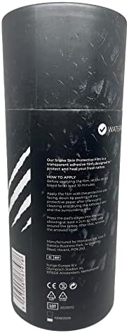 Monsters Ink Premium Matte Second Skin Tattoo Bandage Ulta Thin Second Skin Tattoo Aftercare For Tattoo Recovery (15cm X 10m Roll)