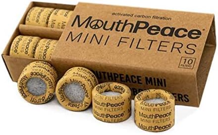 Moose Labs MouthPeace Mini Filters (Total of 10 Mini Mouth Piece Filters)