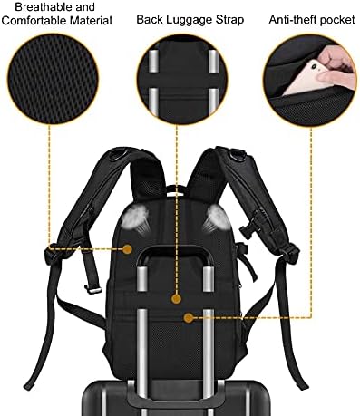 MOSISO Camera Backpack DSLR/SLR/Mirrorless Photography Camera Bag 15-16 Inch Waterproof Hardshell Case With Tripod Holder&Laptop Compartment Compatible With Canon/Nikon/Sony Black