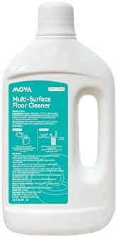 MOVA Robot Vacuum Cleaning Solution Floor Cleaner for Hardwood Tile and Hard Floors Compatible with V50 Ultra Complete P50 P10 S20 Mopping Robot Vacuum (33.8FL OZ)