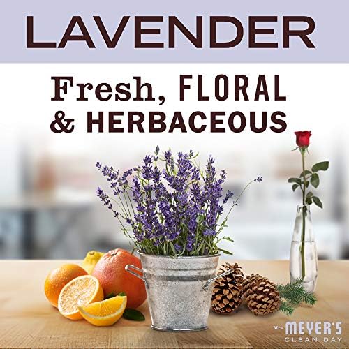 Mrs. Meyer's Clean Day Liquid Hand Soap Refill Cruelty Free And Biodegradable Hand Wash Made With Essential Oils Lavender Scent 975 Ml
