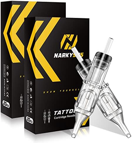 Narkysus 40Pcs Mixed Size 1003RL 1005RL 1007RL 1009RL for Beginners or Artist