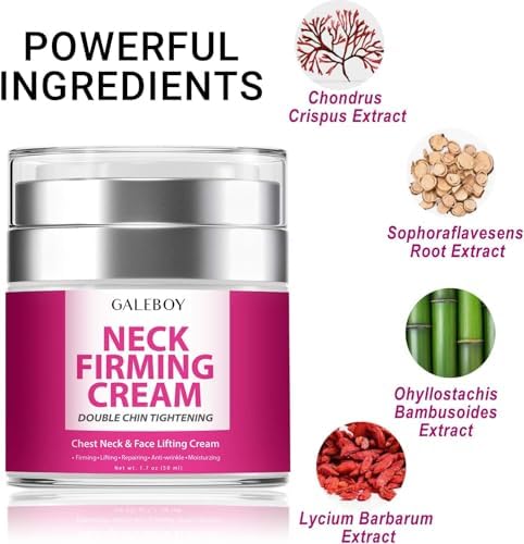 Neck Firming Cream Moisturizer For Neck & Décolleté Neck Cream Collagen Formula For Skin Tightening Cream