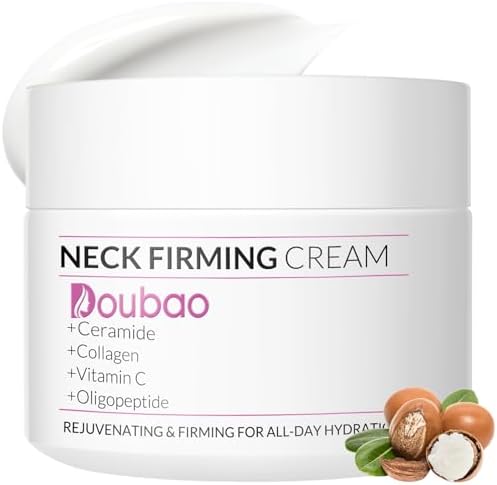 Neck Firming Creams for Tightening and Firming Moisturizer Face Cream with Collagen Hyaluronic Acid Day & Night Anti-Aging Skin Tightening Cream Neck Décolleté & Face – 51ml