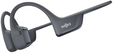NEW SHOKZ OpenRun Pro 2 - Open-Ear Bone Conduction Sport Headphones - Sweat Resistant Workout Headphones with 30ft Bluetooth - Secure Wireless Comfortable Fit - Deep Bass and Smart Mic - SHOKZ App