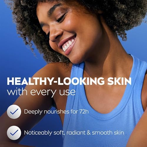 NIVEA Cocoa Butter 72-Hr Moisturizing Body Lotion For Dry Skin Body Moisturizer With Hyaluronic Acid And Cocoa Butter Non-Greasy And Quick-Absorbing 625 ML Bottle