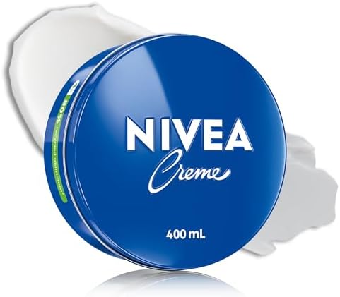 NIVEA Creme All-Purpose Moisturizing Cream Face Hand Body Cream Deep Nourishment Daily Moisturizer for All Skin Types Normal to Dry and Sensitive 400mL