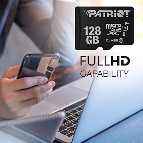 Patriot LX Series 128GB Micro SDXC Class 10 Memory Card - UHS-I U1 - PSF128GMDC10