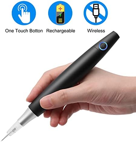 Pinkiou Wireless MicroPigmentation Pen Rechargeable Permanent Makeup Machine For Eyebrow Makeup Eyeliner Lip Hairstroke Eyebrow Pigmenatation Equipment