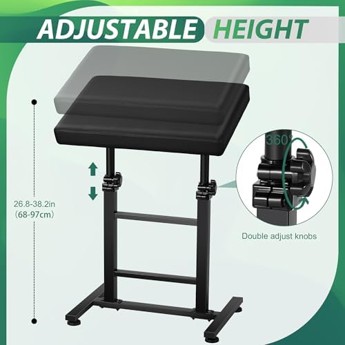Poarmeey XXL Height Adjustable Oversized Tattoo Arm Rest For Tattoo Supplies