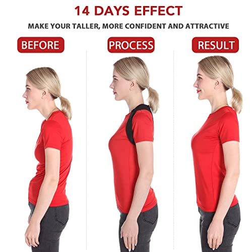 Posture Corrector For Men And Women Comfortable Upper And Back Brace Adjustable Back Support For Back Shoulder And Neck