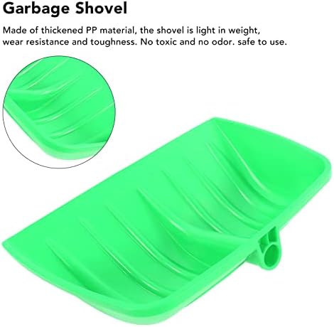 PP Plastic Snow Shovel For Garden 34mm Handle Socket Diameter Large Capacity Shovel Replacement For Construction Clean Easy Installation Scraping Garbage Sand Snow Debris