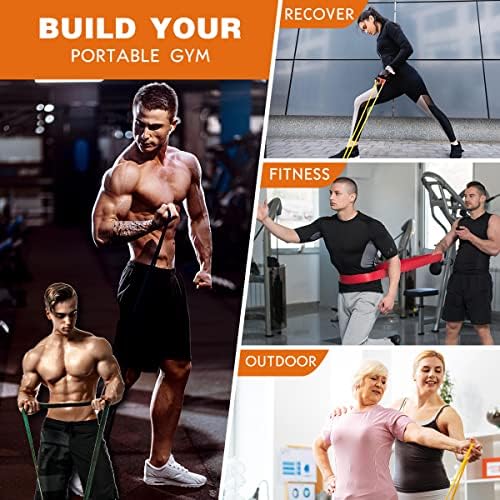 Pull Up Bands Resistance Band Stretching Assist Band Portable Exercise Muscle Training Physical Therapy Exercise Workout Bands For Working Out