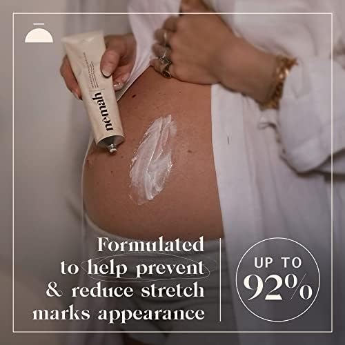 Revitalizing Stretch Mark Cream Ultra-Hydrating Stretch Mark Cream For Pregnancy Postpartum And Pregnancy Essentials Vegan Cream With Vanistryl Shea Butter And Macadamia Oil 100 G - Nemah