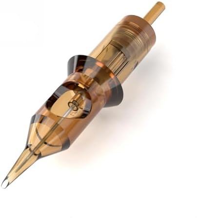 RHEIN Tattoo Cartridge Needles 20pcs 3RL #10 Bugpin 3 Round Liner Needle Diameter 0.3mm 7mm X-Taper for Tattoo Artists & Beginners EN02-20-1003RL