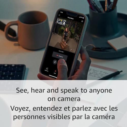 Ring Battery Doorbell Pro (newest Model) Two-Way Talk With Audio+ 3D Motion Detection And 1536p HD+ Head-to-Toe Video