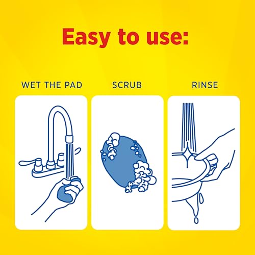 S.O.S 98014 Steel Wool Soap Pad (10 Count)