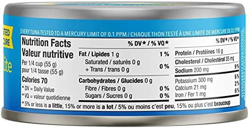 Safe Catch Canned Wild Tuna Fish Wild Caught Lowest Mercury Gluten-Free Kosher Non-GMO Whole30 Approved Paleo Keto Food 5oz Can 12-Pack