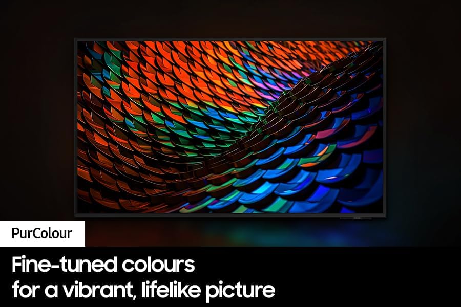 Samsung 55-Inch Crystal UHD DU6900 Series Smart TV With 4K Tizen OS Object Tracking Sound Lite Q-Symphony 4K Upscaling Gaming Hub - [UN55DU6900FXZC][Canada Version] (2024) (Renewed)