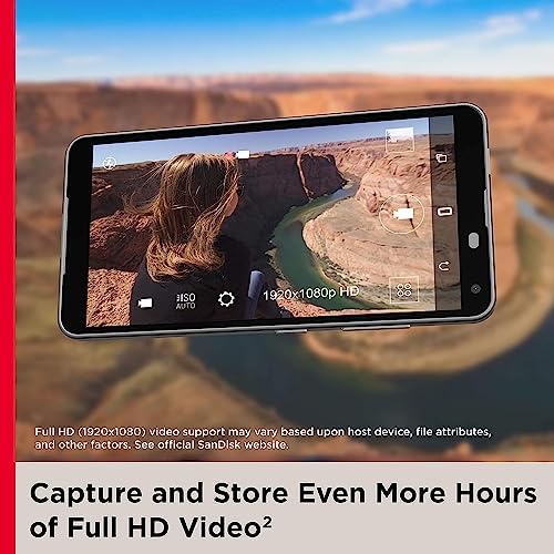 SanDisk 256GB Ultra MicroSDXC UHS-I Memory Card With Adapter - Up To 150MB/s C10 U1 Full HD A1 MicroSD Card - SDSQUAC-256G-GN6MA