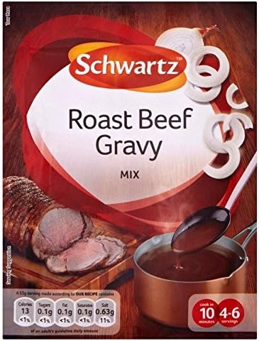 Schwartz Roast Beef Gravy Mix (27g) - Pack of 6